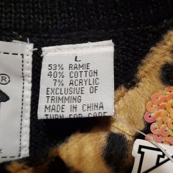 Storybook Knits For HSN Sleeveless Knit Sweater in Black L NEW - Picture 6 of 7